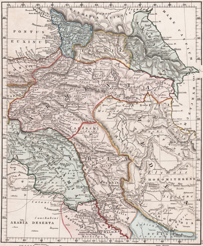 Colchis, Iberia, Armenia, Mesopotamia, Assyria cum parte Mediae 1841